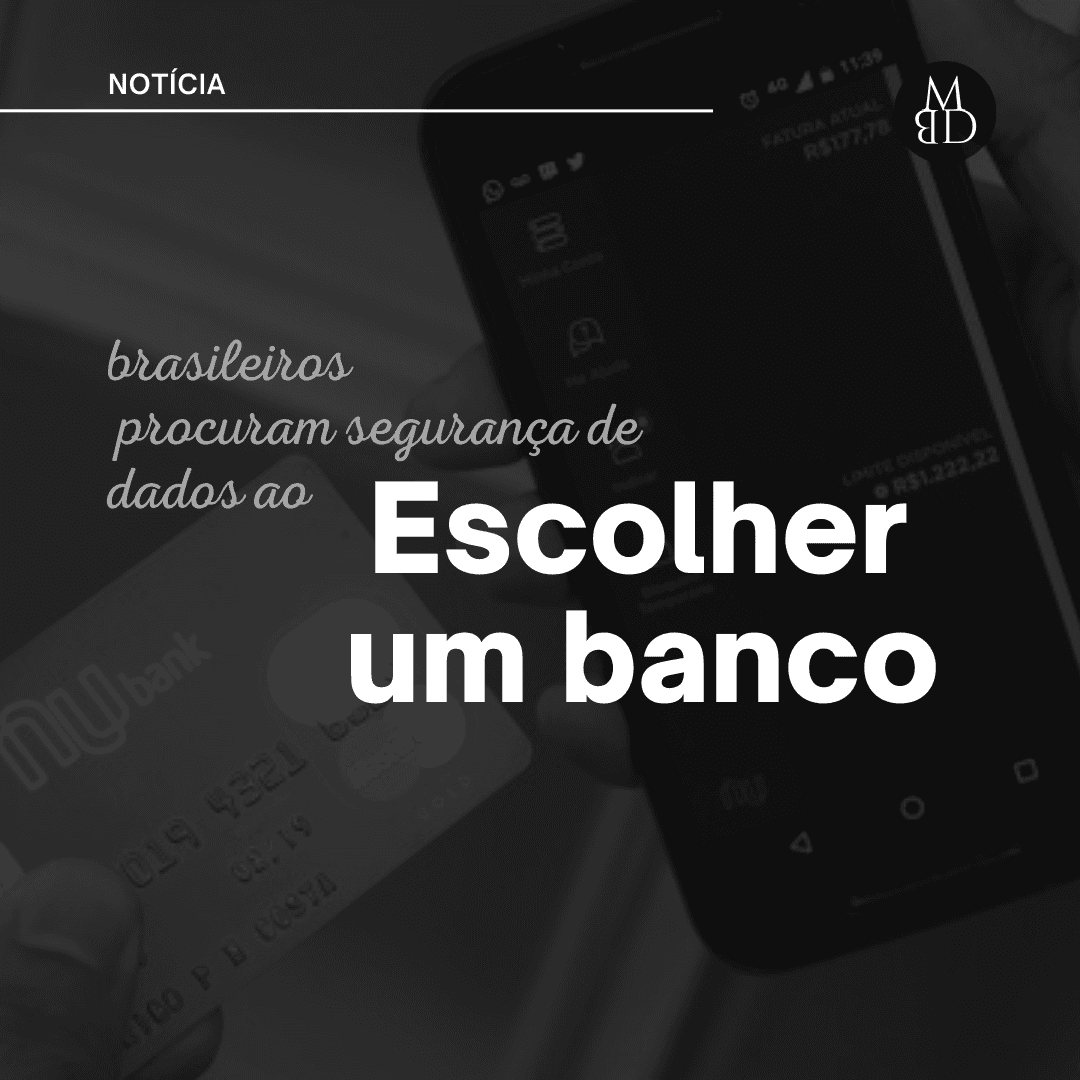 Arte sobre segurança de dados em bancos.