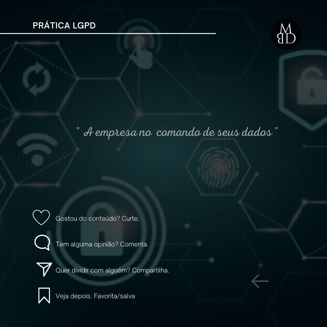 Prática de adequação empresarial à LGPD — lâmina 7 de 7.