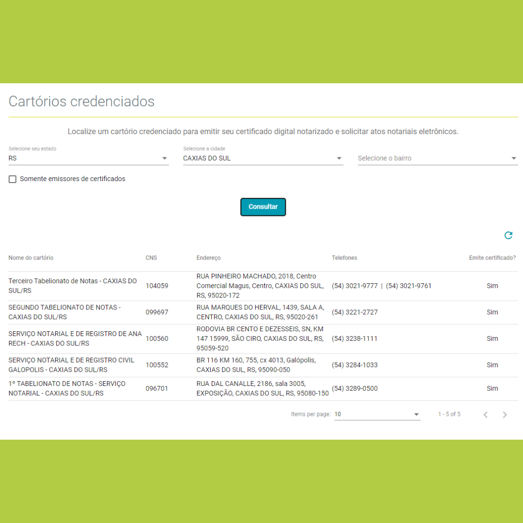 E-Notariado e certificado digital — lâmina 7 de 7.