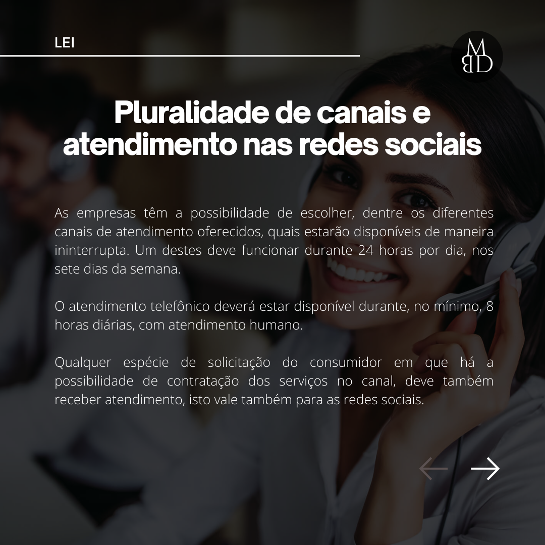 Lei do SAC e atendimento ao consumidor — lâmina 2 de 10.