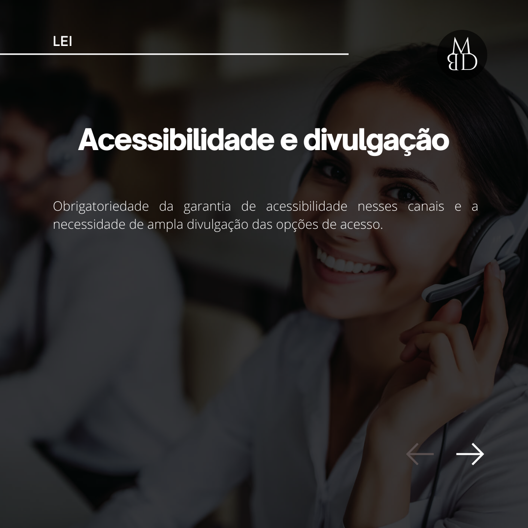 Lei do SAC e atendimento ao consumidor — lâmina 8 de 10.
