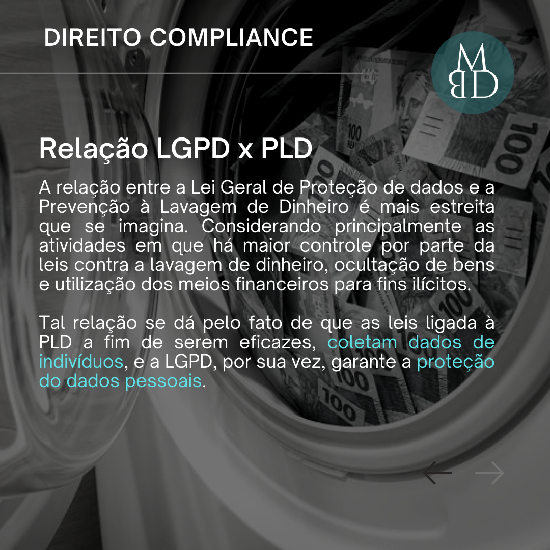 PLD e LGPD: pontos de contato em compliance — lâmina 2 de 10.