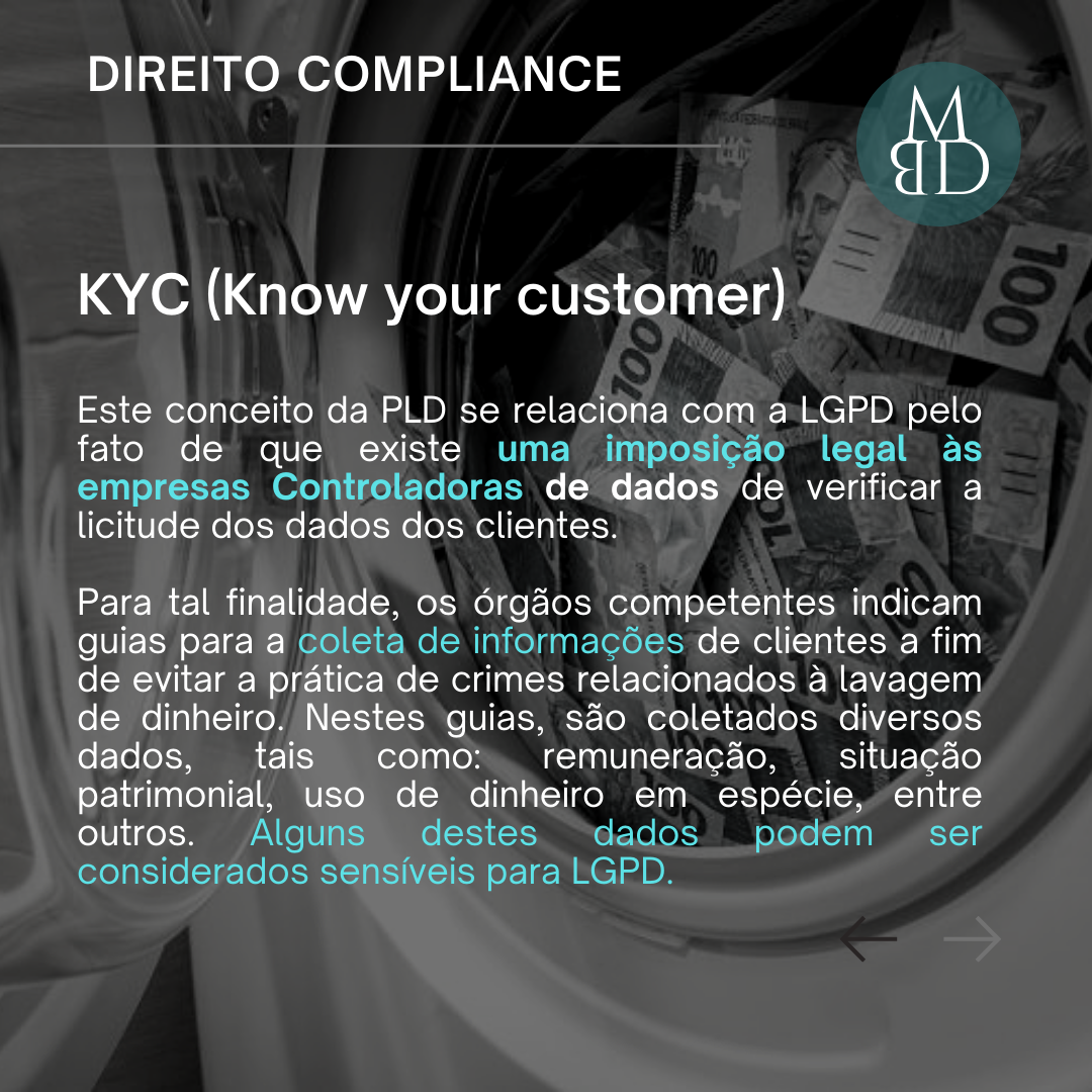 PLD e LGPD: pontos de contato em compliance — lâmina 4 de 10.