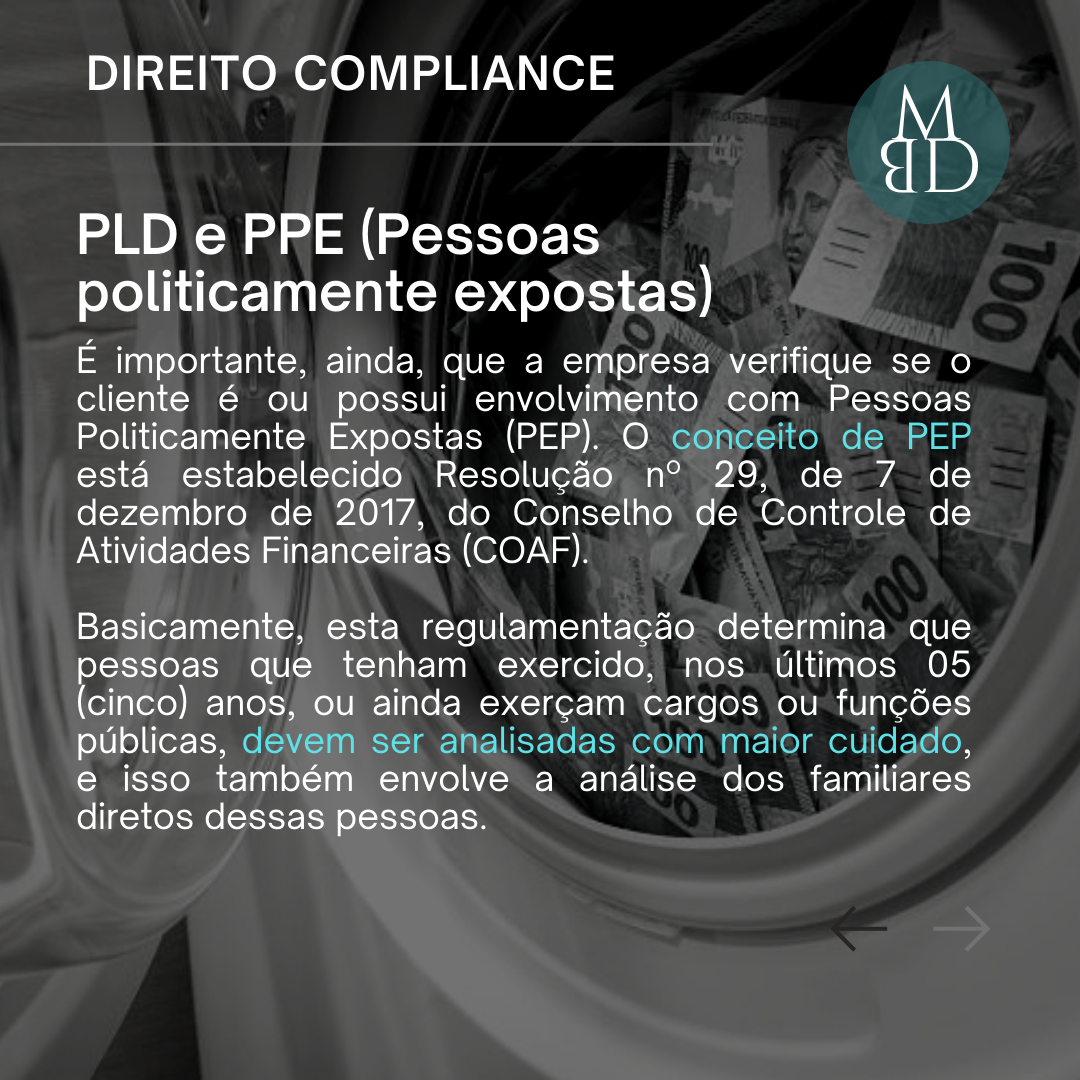 PLD e LGPD: pontos de contato em compliance — lâmina 6 de 10.