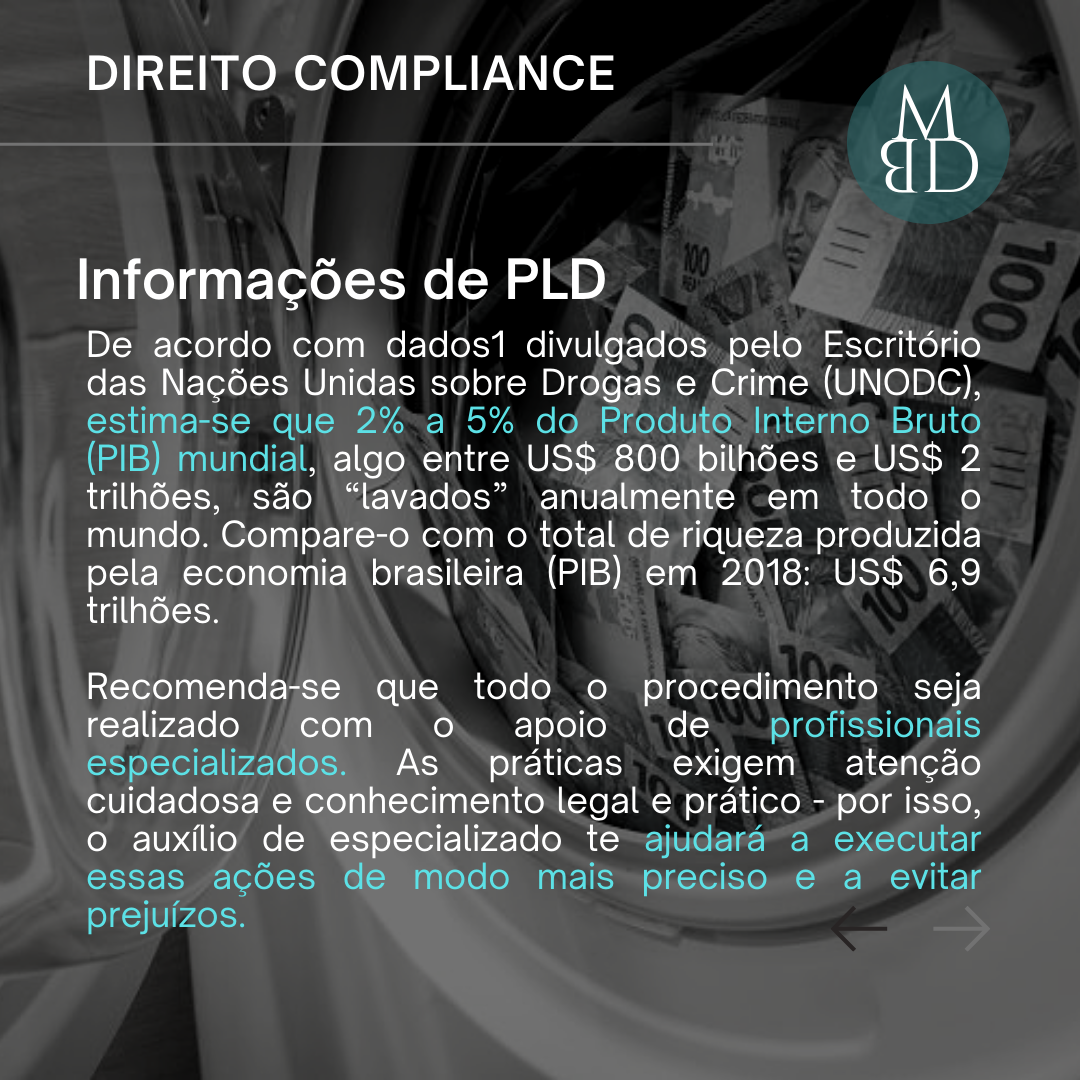 PLD e LGPD: pontos de contato em compliance — lâmina 8 de 10.