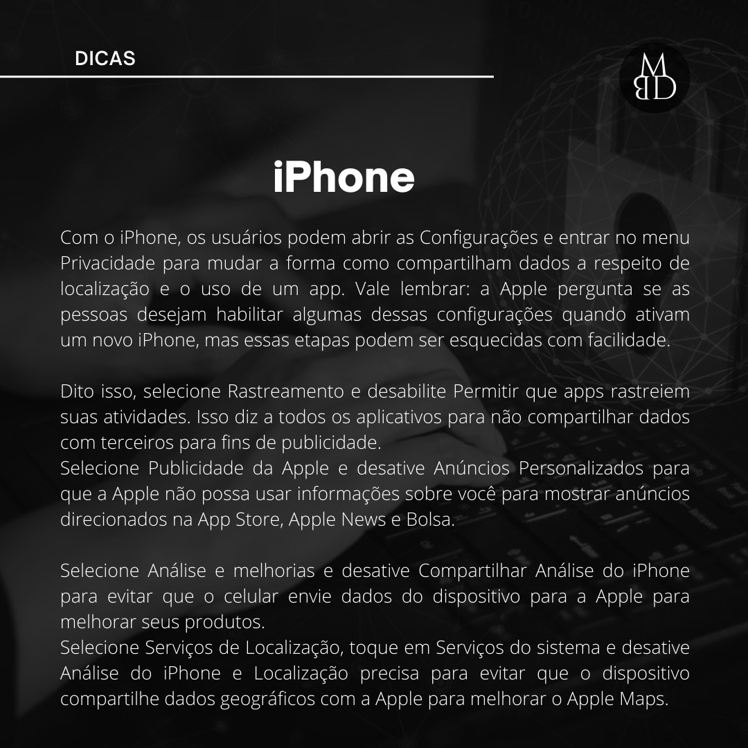 Privacidade na internet — lâmina 2 de 7.