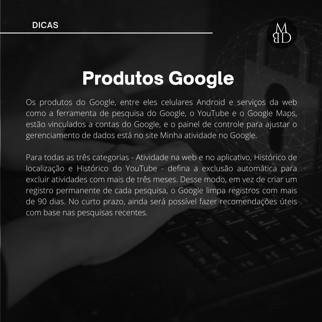 Privacidade na internet — lâmina 3 de 7.